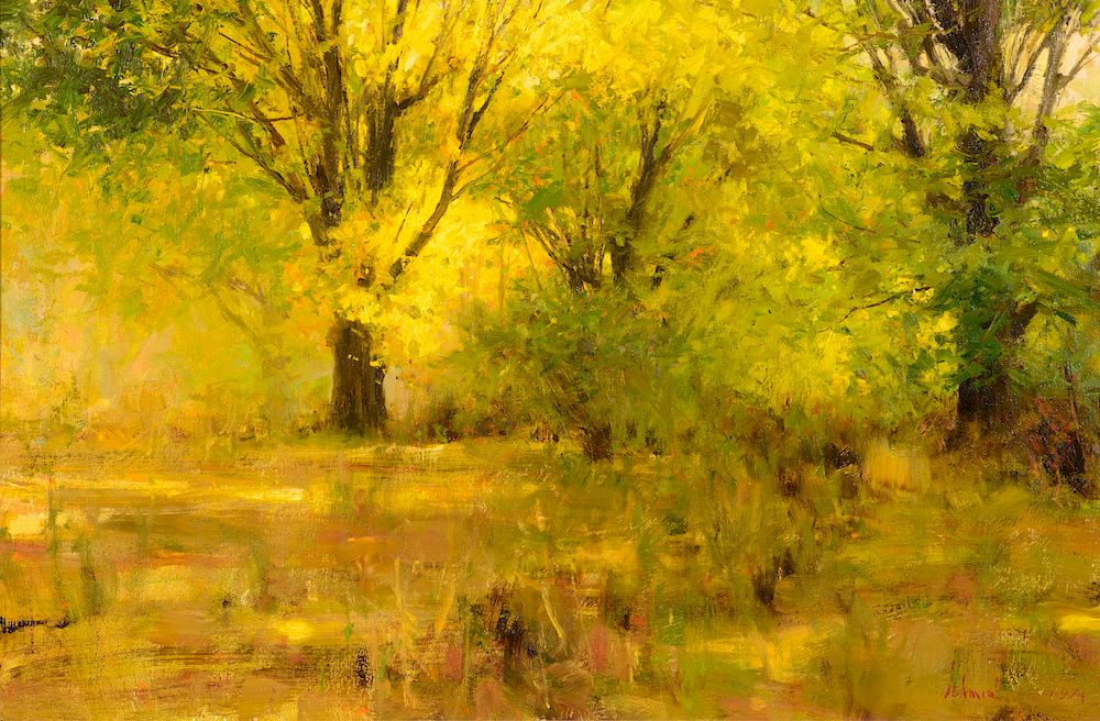 Appraisal: Richard Schmid b Autumn Maples Exclusive on Bidsquare Richard Schmid