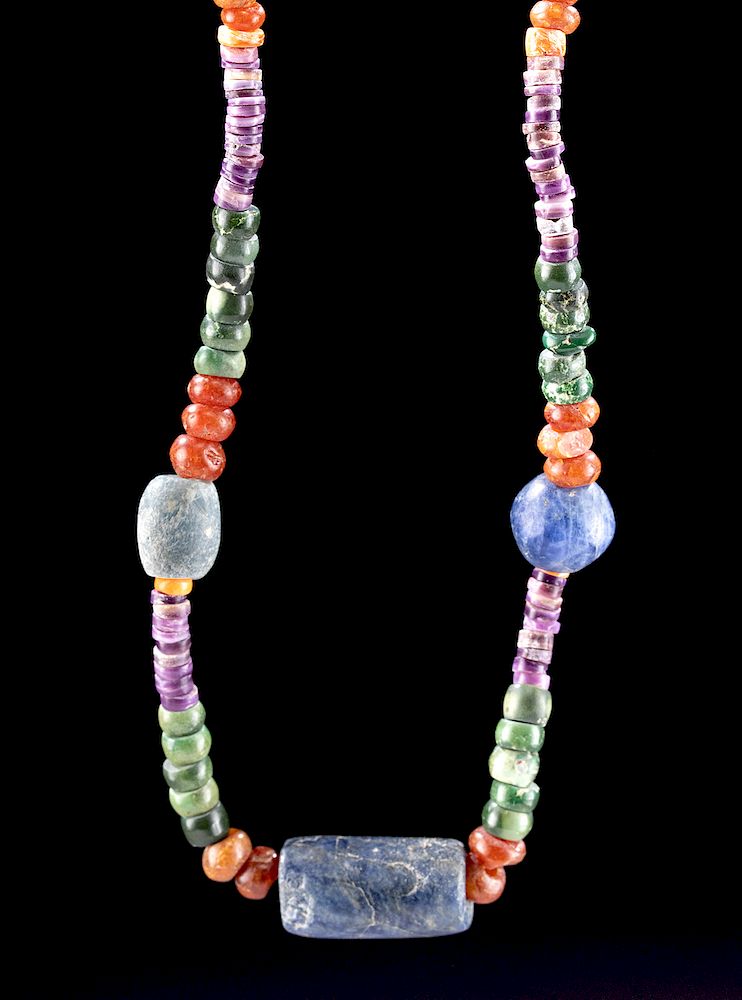 Appraisal: Beautiful Wearable Mochica Stone Beaded Necklace Holiday Shipping Deadlines USA