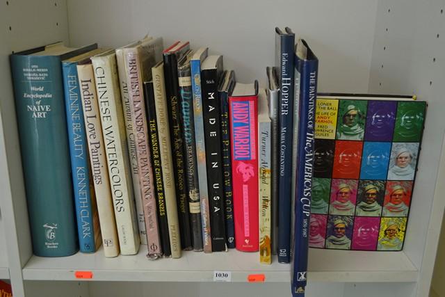 Appraisal: SHELF OF INTERNATIONAL ART REFERENCE INCL ENCYCLOPEDIA OF NAIVE ART