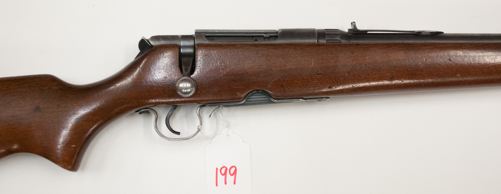 Appraisal: SAVAGE MODEL A BOLT ACTION RIFLE - caliber barrel walnut