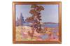 Appraisal: OOP - Shore Scene depicting Oceanville Deer Isle ME by