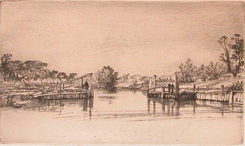 Appraisal: Engham Loch Haden Sir Francis Seymour English - drypoint etching