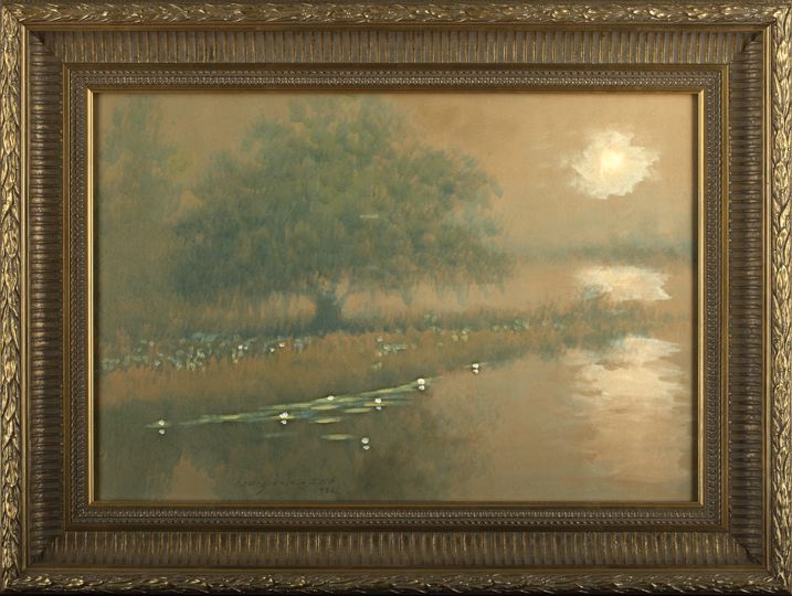 Appraisal: Alexander John Drysdale American New Orleans - Nocturne oil wash