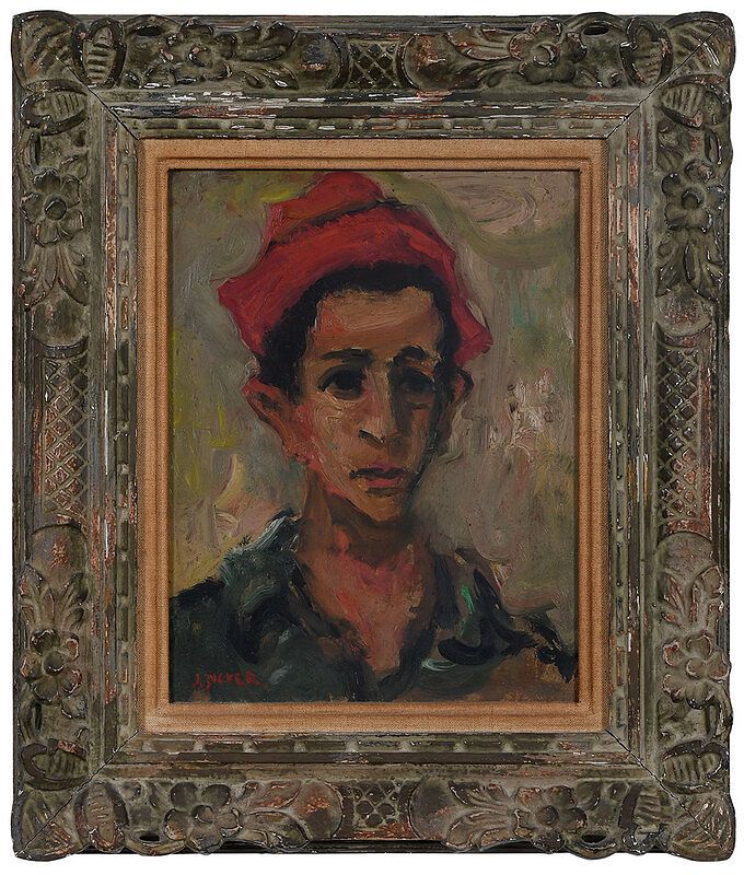 Appraisal: Jacques Zucker New York Poland - Portrait of a Man