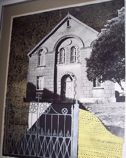 Appraisal: John PiperPenyfont Ford Congregational Churchartist's proof screenprint No cm x