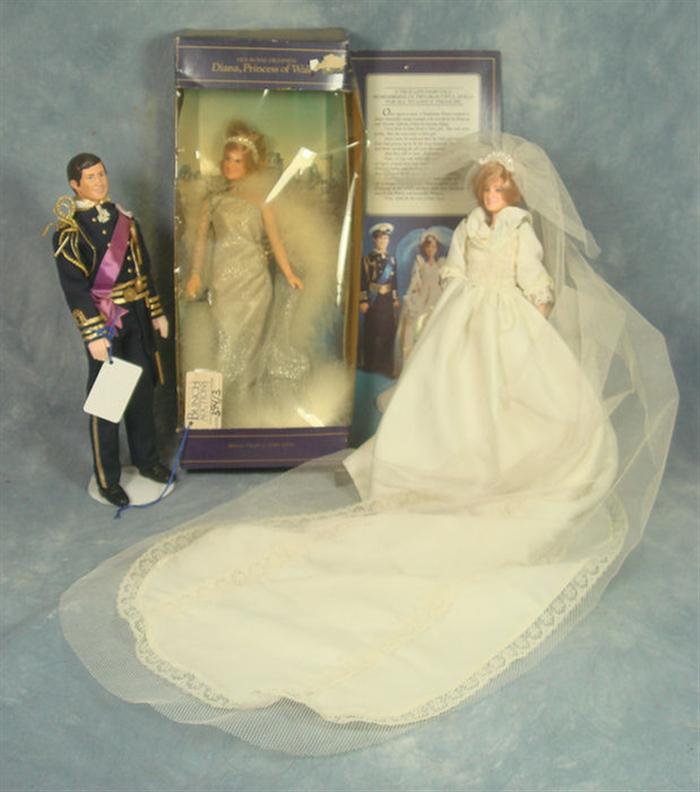 Appraisal: Princess Diana Lot pieces boxed Princess Diana doll made by