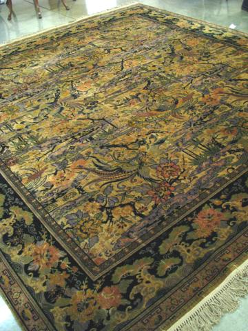 Appraisal: Wilton Machine Made Room Size Rug x Good condition some