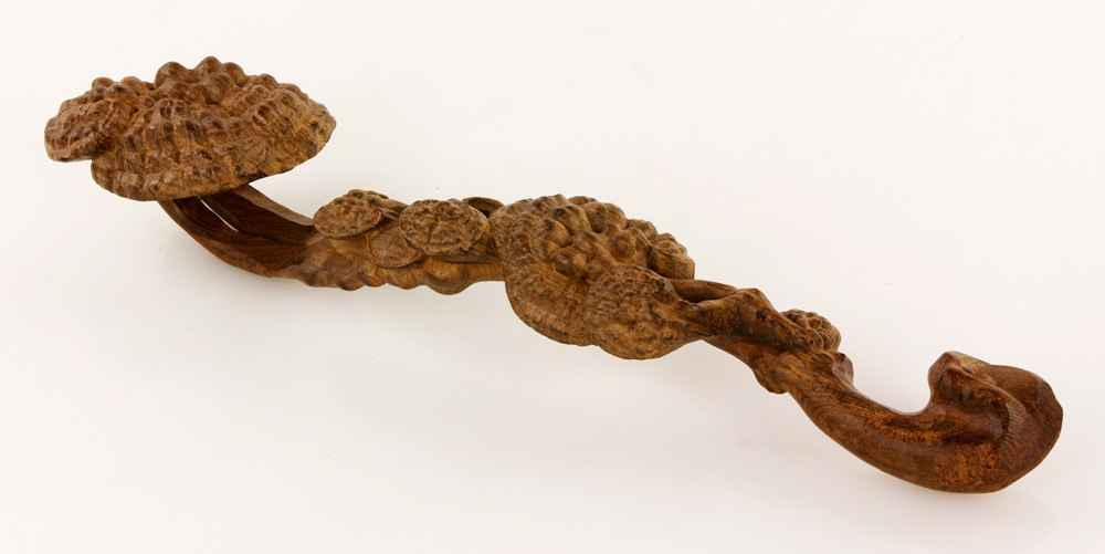 Appraisal: - Chinese Chenxiang Wood Ruyi Scepter Chenxiang wood ruyi scepter