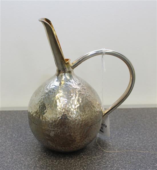 Appraisal: Sale Lot A Greek Silver Wine Jug Michalas Athens the