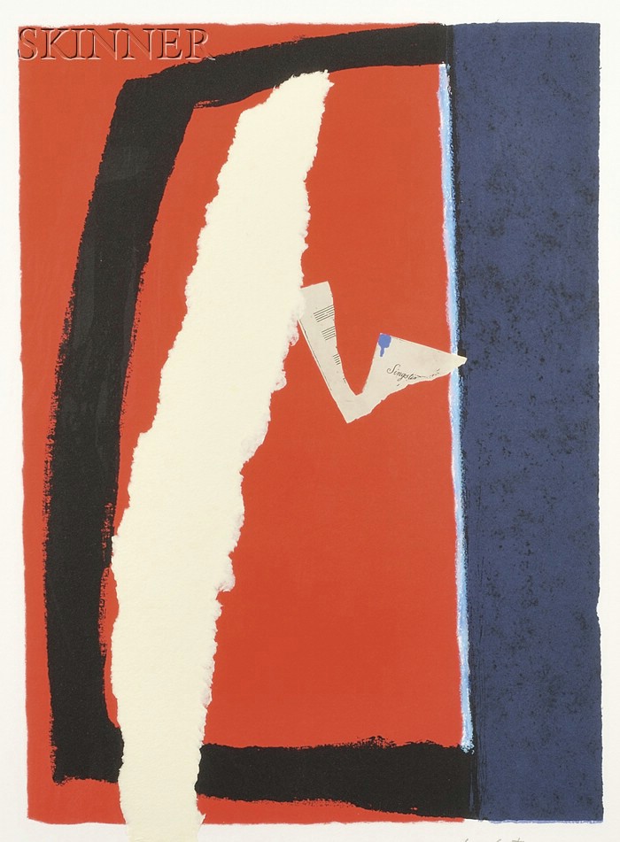 Appraisal: Robert Motherwell American - Game of Chance edition of plus