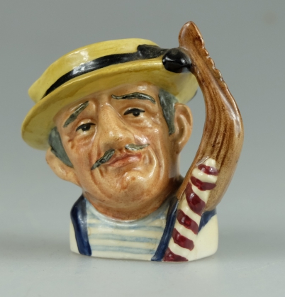 Appraisal: Royal Doulton miniature character jug Gondolier D