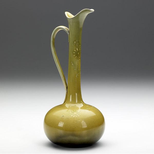 Appraisal: ROOKWOOD Early Standard Glaze Light ewer painted by Matt Daly