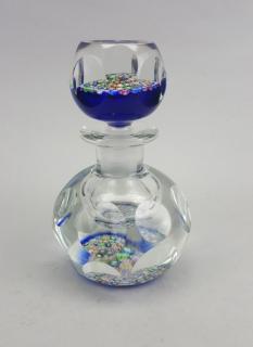 Appraisal: Millefiori Glass Inkwell Paperweight Millefiori Glass Inkwell Paperweight Comes with