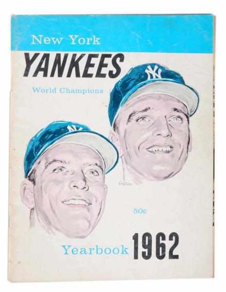 Appraisal: New York Yankees Yearbook Front cover marked New York Yankees