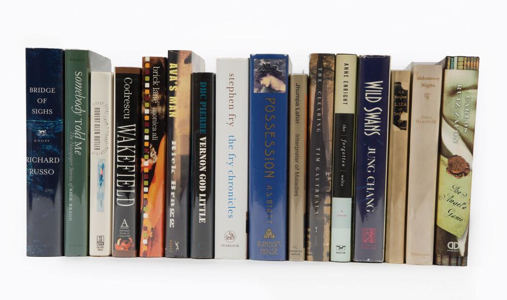 Appraisal: Collection of Sixteen Signed Literary Fiction Books th and st