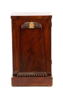 Appraisal: Small French Directoire Style Mahogany Cabinet French late th early