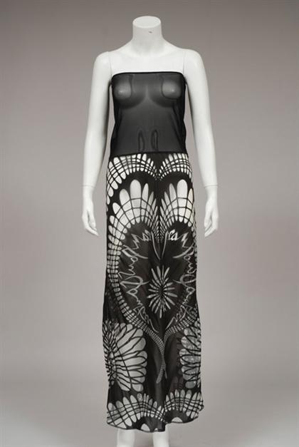 Appraisal: Four Jean-Paul Gaultier Maille separates contemporary In grays blacks and