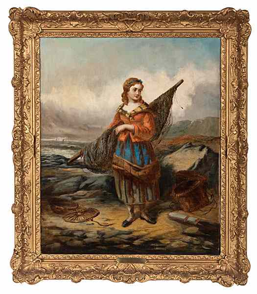 Appraisal: The Fishergirl by P F Poole Paul Falconer Poole British