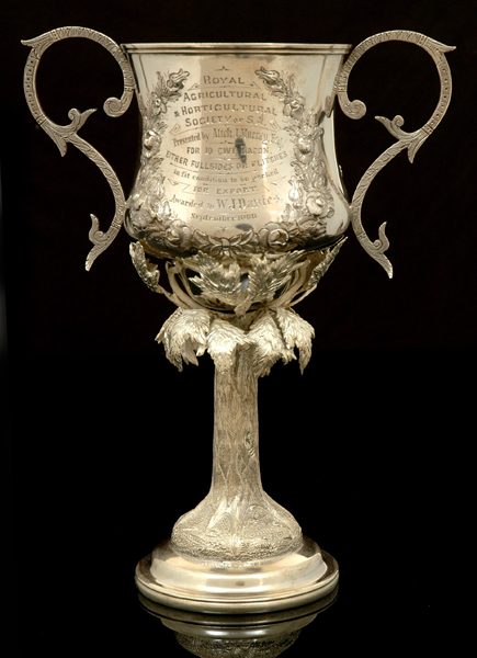 Appraisal: AN AUSTRALIAN SILVER PRESENTATION CUP Maker's mark J M Wendt