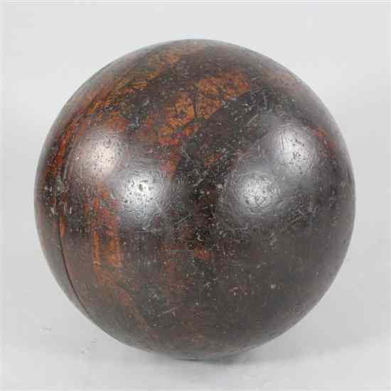 Appraisal: An American laminated wood elephant ball ins Estimate - Descriptions