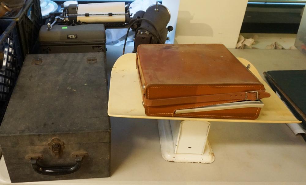 Appraisal: KENMORE SEWING MACHINE ROYAL TYPEWRITER MOVIE PROJECTOR AND A NURSERY