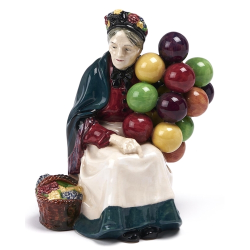 Appraisal: A Royal Doulton earthenware figure of the Old Balloon Seller