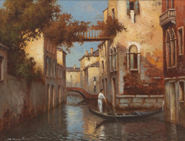 Appraisal: YURI ZELENG RUSSIAN B x Venice Narrow Channel ca -