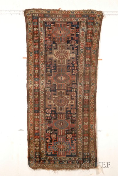 Appraisal: Kurd Long Rug Northwest Persia th century ft x ft