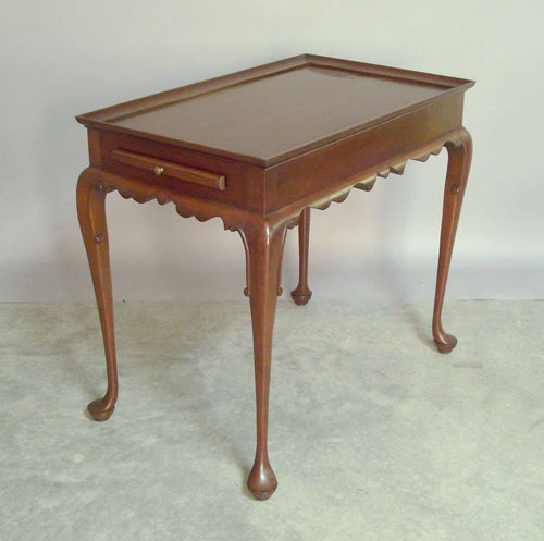 Appraisal: Kittinger Old Dominion tea table h w d