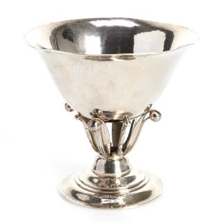 Appraisal: Georg Jensen Denmark sterling compote Georg Jensen Denmark sterling compote