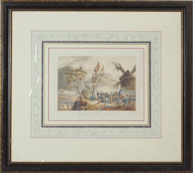 Appraisal: Thomas Sutherland c -c After William Heath - Battle of