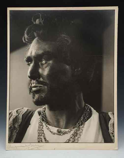 Appraisal: Angus McBean British - Anthony Quayle as Othello Stratford-upon-Avon and