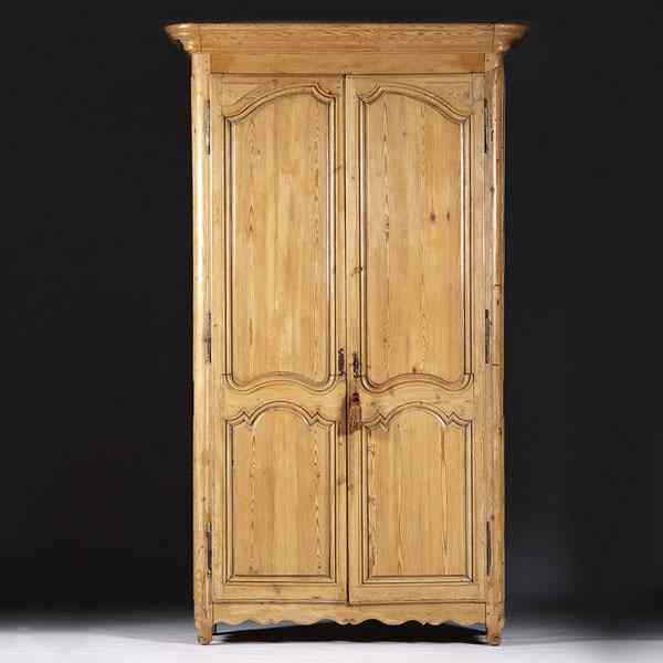 Appraisal: Monumental French Armoire French ca A monumental provincial Louis XV-style