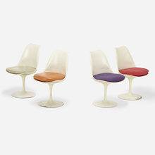 Appraisal: Eero Saarinen TULIP CHAIRS MODEL SET OF FOUR Knoll Associates