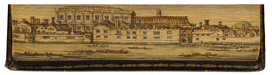 Appraisal: FORE-EDGE PAINTING Milton John Paradise Lost and Paradise Regained volumes