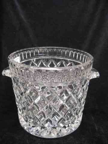 Appraisal: Cut Crystal Ice Bucket '' excellent