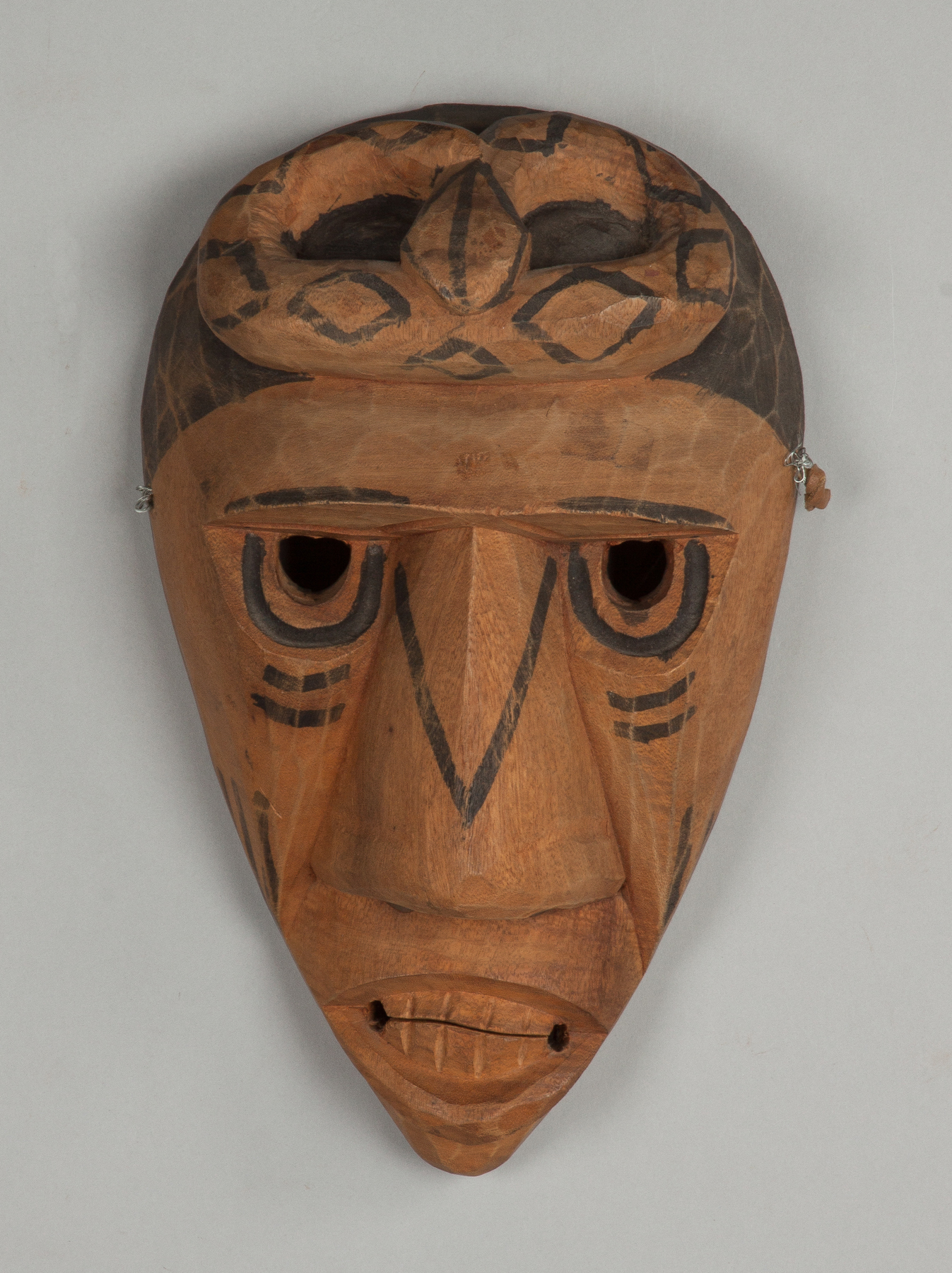 Appraisal: Cherokee Carved Mask with Snake