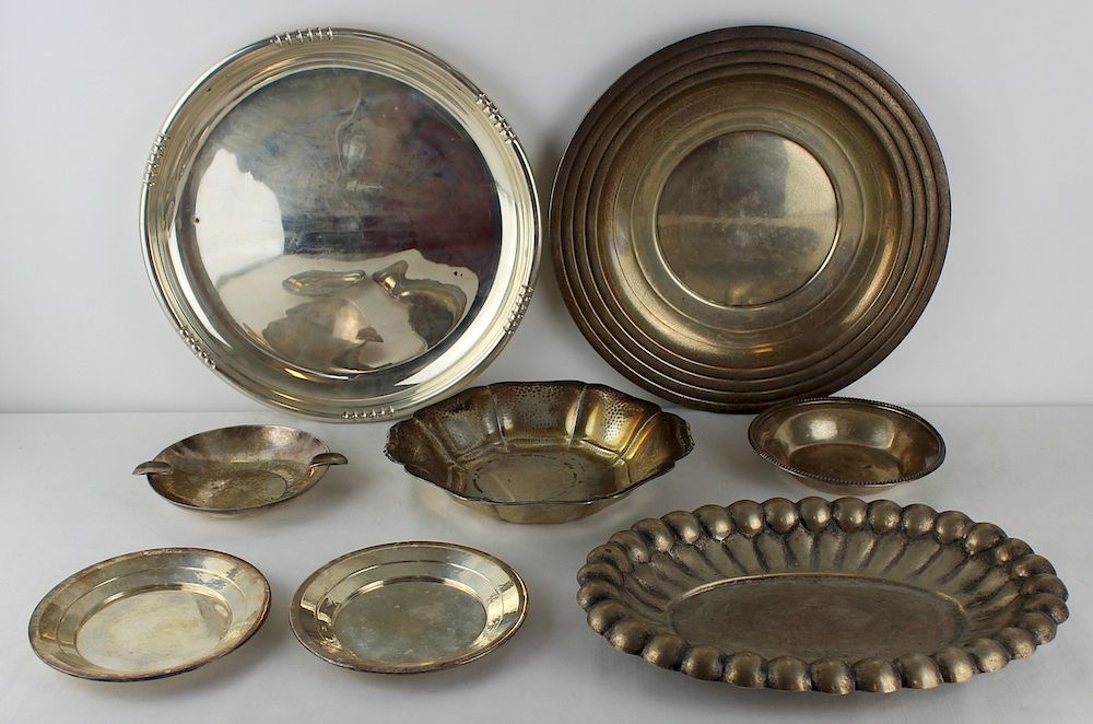 Appraisal: SILVER Assorted American and Continental Silver Includes a small sterling