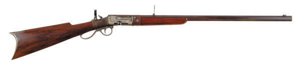 Appraisal: RARE AND UNUSUAL BREECH LOADING RIFLE Cal RF SN Unique