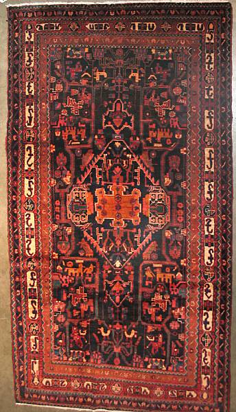 Appraisal: A Malayer rug size approximately ft in x ft in