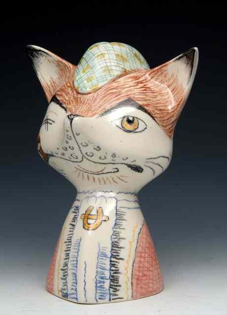 Appraisal: A BESWICK CERAMIC MONEY BOX in the form of a