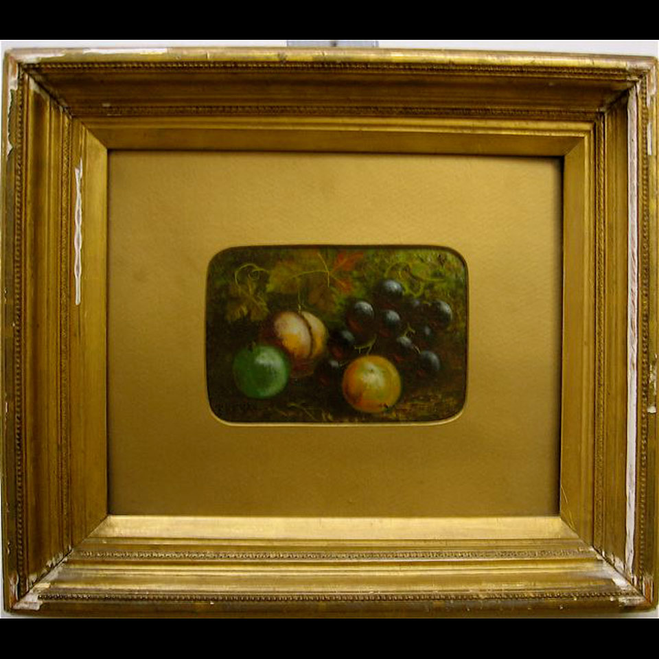 Appraisal: STILL LIFE - FRUIT TREYAS TH TH CENTURY OIL ON