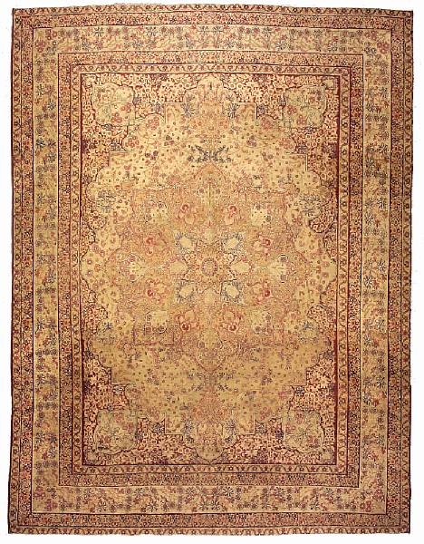 Appraisal: A Lavar Kerman carpet Central Persia late th century size