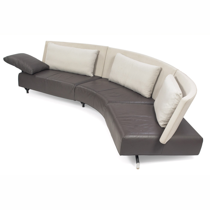 Appraisal: Niels Bendtsen Baku sofa by Montis three-piece modular sectional with