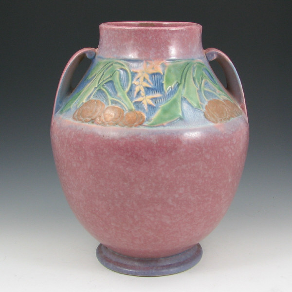 Appraisal: Roseville Baneda - Vase Roseville Baneda - vase in plum