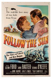 Appraisal: Follow the Sun th Century Fox One sheet x Sports