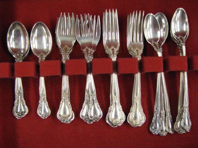 Appraisal: pc Set of Gorham Chantilly Sterling Silver Flatware Service for