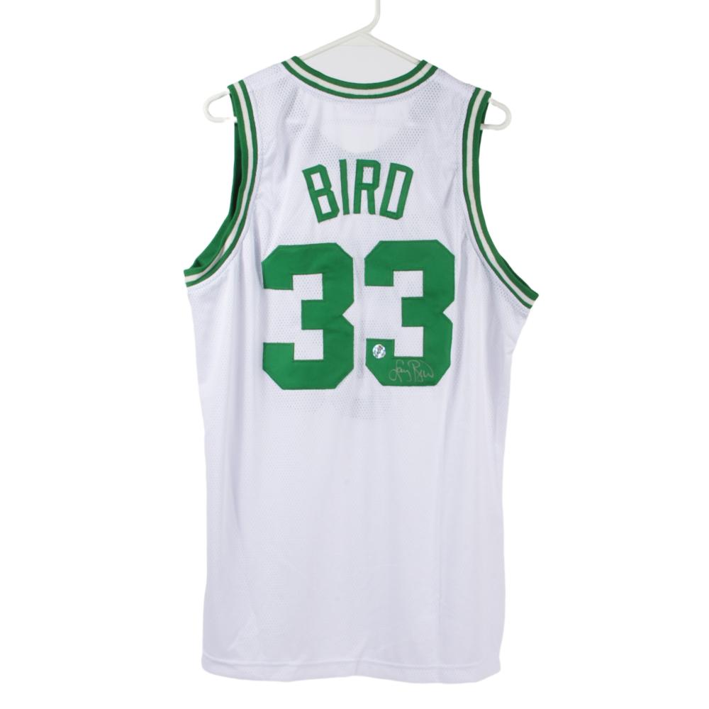 Appraisal: LARRY BIRD AUTOGRAPHED WHITE HOME JERSEYLarry Bird Autographed White Home