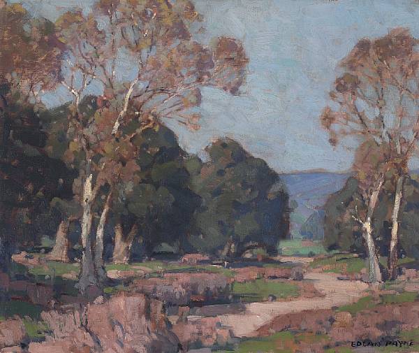 Appraisal: n a Edgar Payne - Inland Landscape signed 'Edgar Payne'