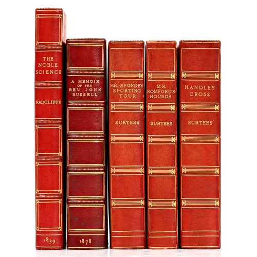 Appraisal: Bindings Radcliffe F P Delme - The Noble Science A